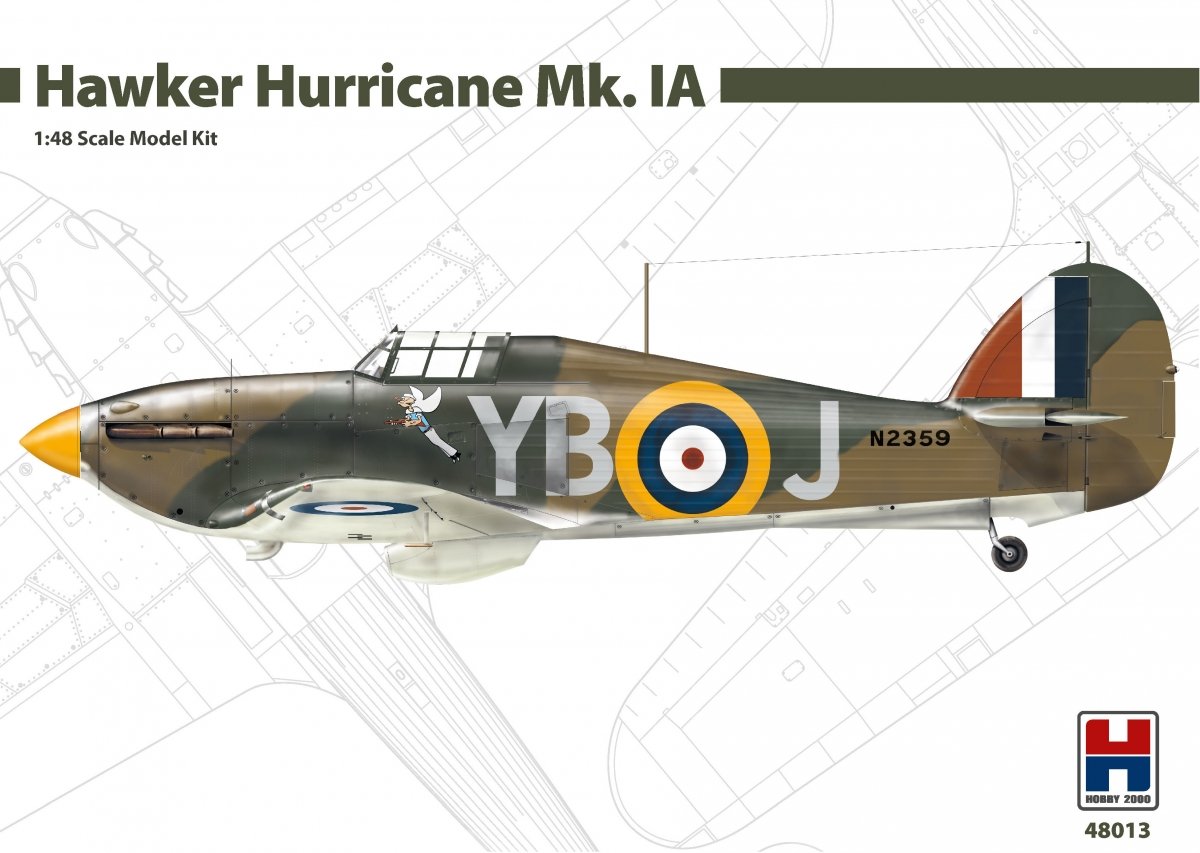 Hobby 2000 48013 Hawker Hurricane Mk.IA 1/48