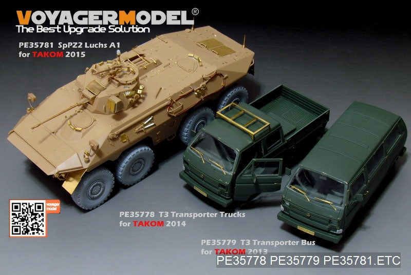 Maquette Voyager PE35779 Autobus transporteur allemand T3 moderne pour TAKOM 2013 1/35 – image 2
