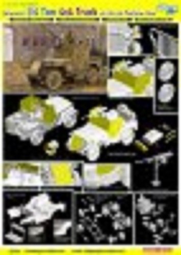 Camion blindé Dragon 6714 1/4 tonne 4x4 avec mitrailleuse de calibre .50 (1/35) – immagine 3