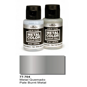 Vallejo 77704 Couleur Métal - Métal Brûlé Pâle 32 ml