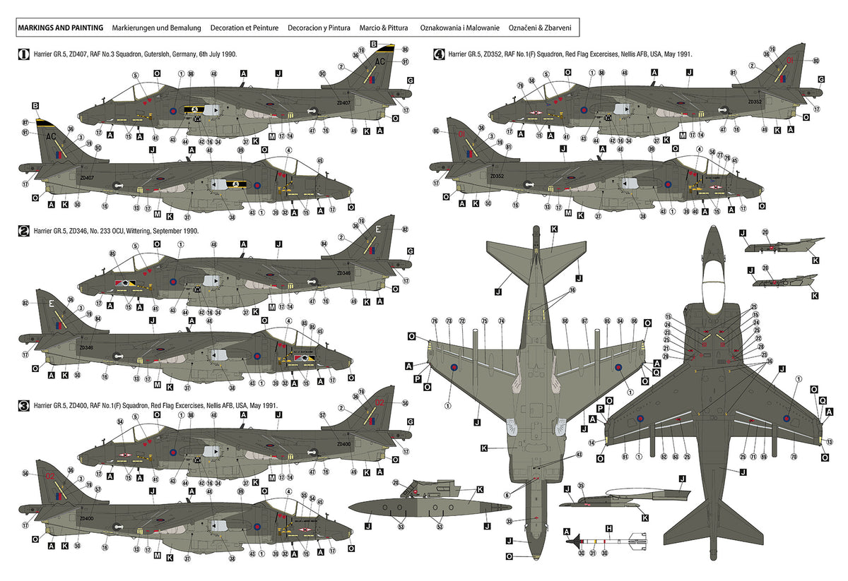 Hobby 2000 48049 Harrier GR.5 1/48 – image 2