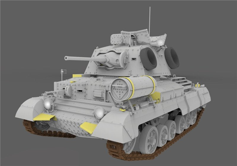Gecko Models 35GM0002 CRUISER TANK MK.II A,A10 MK.IA AVEC INTÉRIEUR (1/35) – image 3