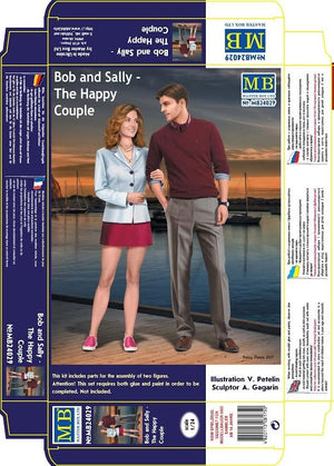 Master Box 24029 Série Dangerous Curves. Bob et Sally - Le couple heureux 1/24 – image 4