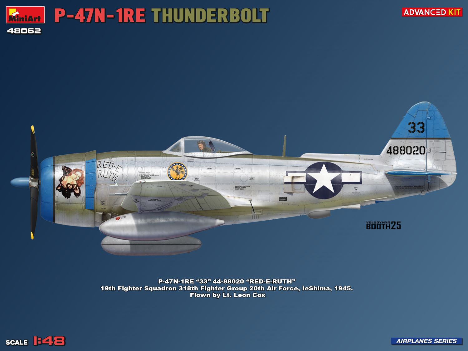 MiniArt 48062P-47N-1RE Coup de tonnerre. Kit avancé 1/48 – imagen 3