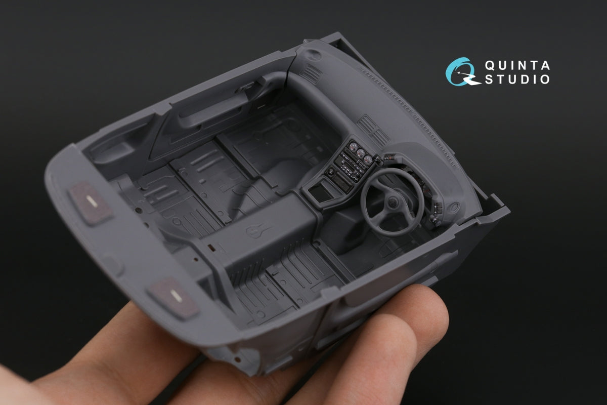 Intérieur coloré imprimé en 3D sur papier décalcomanie (Hasegawa) Quinta Studio QD24017 Nissan Skyline GT-R R32 1/24 – immagine 12