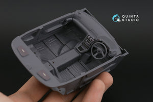 Intérieur coloré imprimé en 3D sur papier décalcomanie (Hasegawa) Quinta Studio QD24017 Nissan Skyline GT-R R32 1/24 – immagine 12