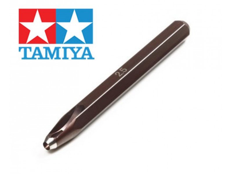 Tamiya 69902 Embout de poinçonnage pour maquettiste - 2,5 mm
