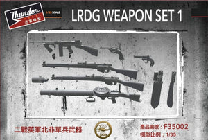 Ensemble d&amp;#39;armes Thunder Model F35002 LRDG 1 1/35