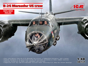 ICM 48131 B-26 Marauder Équipage américain (4 figurines) (moules 100 % neufs) 1/48