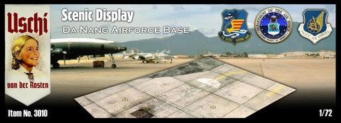 Uschi van der Rosten 3010 Scenic Display Base aérienne de Da Nang 1/72