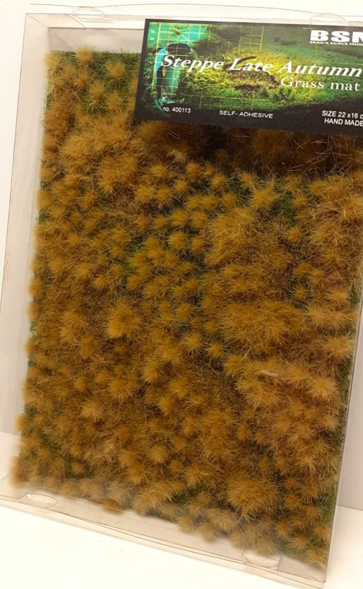 Bear's Scale Modeling 400113 Steppe Fin d'automne 22x16 cm (1 pièce)