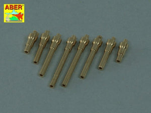 Aber A72 005 Jeu de 8 canons Browning M2 US de calibre .50 (12,7 mm) tournés pour P-47 Thunderbolt (1/72) – image 3