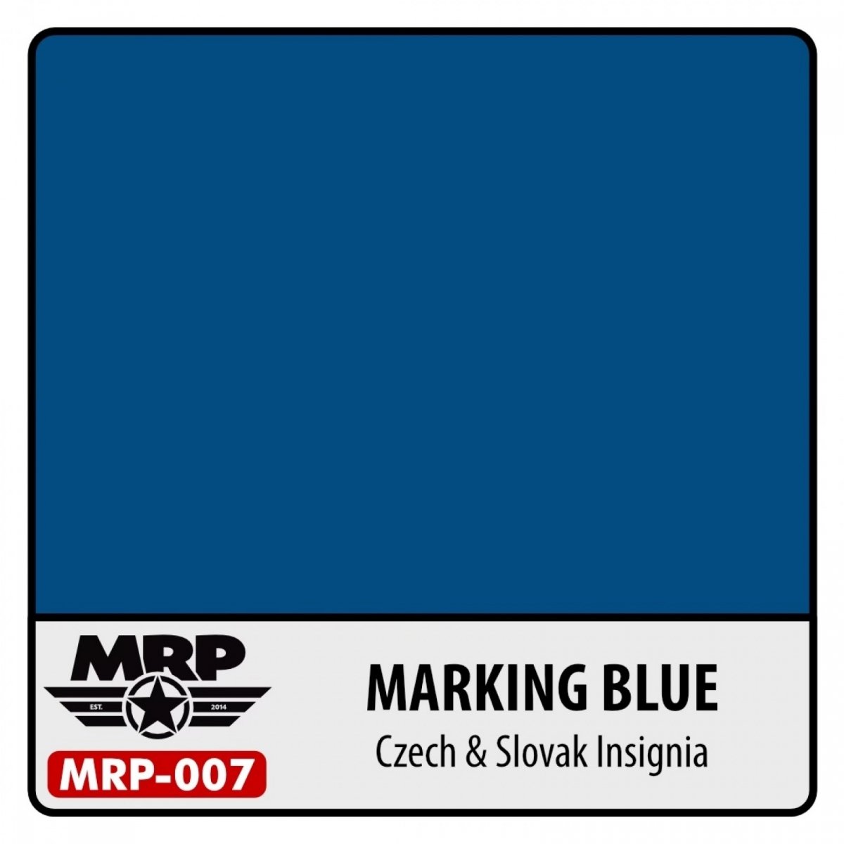 Peinture bleue de marquage MR. Paint MRP-007 - Insignes tchèques et slovaques 30 ml