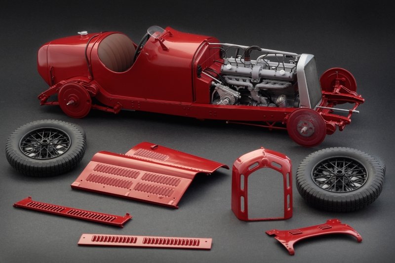 Italeri 4706 ALFA ROMEO 8C 2300 Monza 1/12 – zdjęcie 4