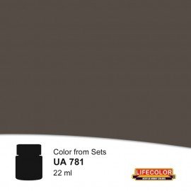 Lifecolor UA781 Brun Pierre 22ml