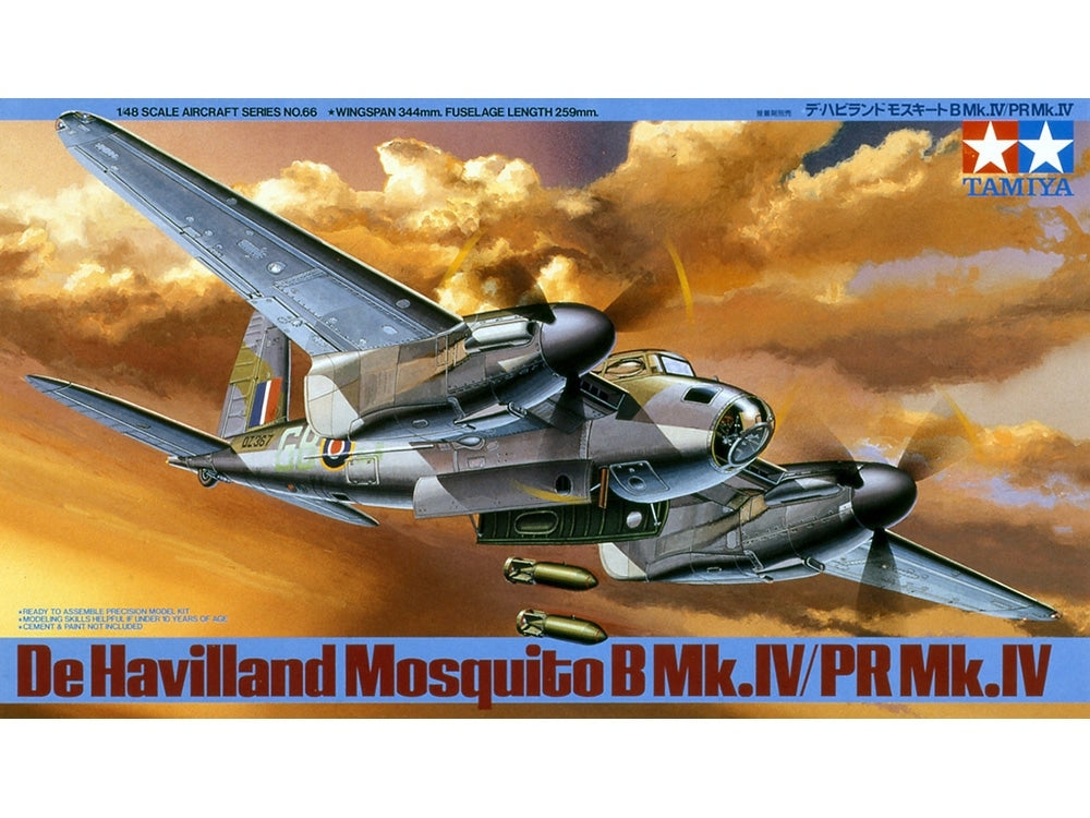 Tamiya 61066 De Havilland Mosquito B Mk.IV/PR Mk.IV 1/48 – immagine 2
