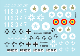 Star Decals 35-C1163 Axis Tank Mix n° 2. Chars roumains 1/35 – image 3
