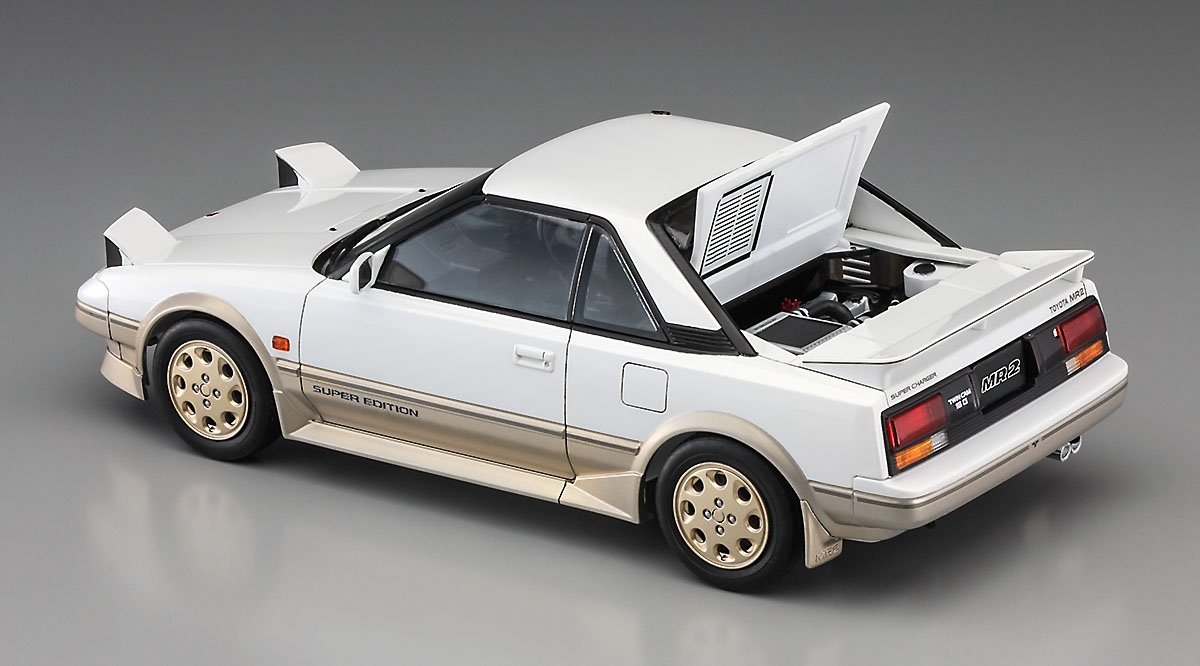Hasegawa 20604 Toyota MR2 (AW11) Late Version Super Edition (1988) 1/24 – zdjęcie 2