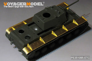 Garde-boues de char russe KV-1 de la Seconde Guerre mondiale, modèle Voyager PE351095, pour Tamiya 1/35 – Bild 3