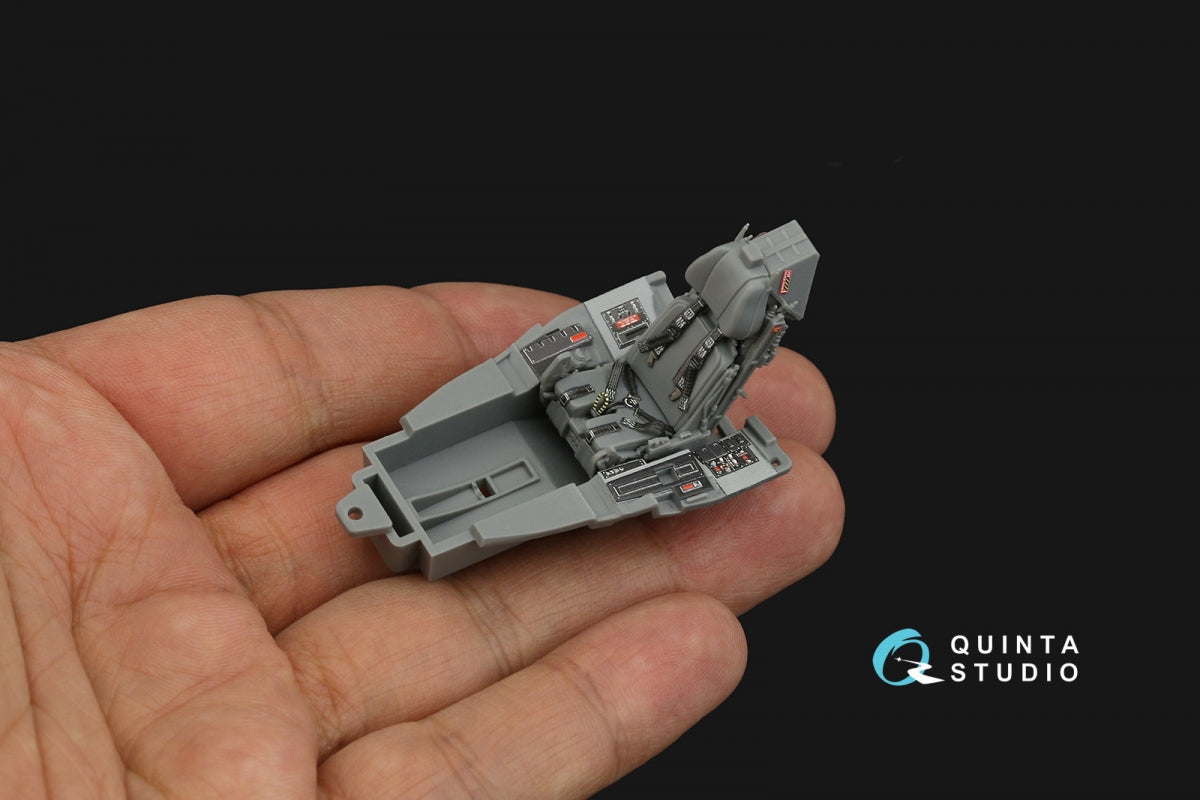 Intérieur imprimé en 3D et coloré sur papier décalcomanie Quinta Studio QD48288 F-35A (Tamiya) 1/48 – Bild 12