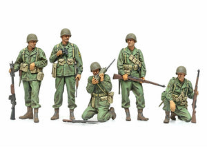Tamiya 35379 Ensemble de figurines d&amp;#39;éclaireurs d&amp;#39;infanterie américains au 1/35 – Bild 2
