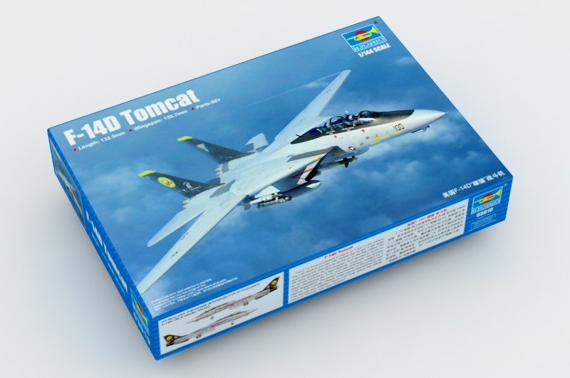 Trumpeter 03919 F-14D Tomcat 1/144 – image 2