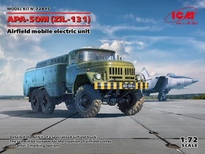 ICM 72815 APA-50M (ZiL-131) Unité électrique mobile d&amp;#39;aérodrome 1/72
