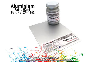 Peinture aluminium Zero Paints ZP-1302, 60 ml