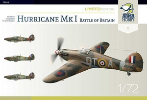 Arma Hobby 70023 Hurricane Mk I - Bataille d&amp;#39;Angleterre - Édition limitée 1/72
