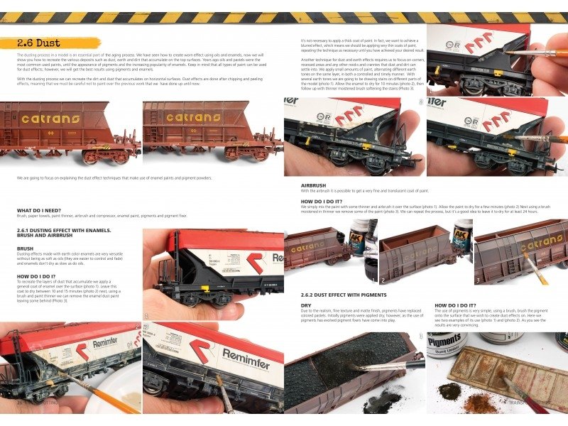 AK Interactive AK696 Techniques de modélisation Trainspotting Livre en anglais – Bild 5