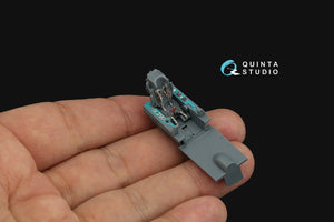 Quinta Studio QD72108 MiG-21PFM Panneaux Emerald Intérieur imprimé en 3D et coloré sur papier décalcomanie (Eduard) 1/72  – image 11