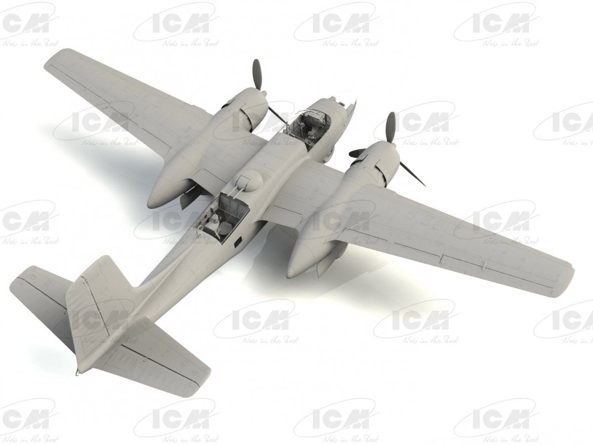 ICM 48288 A-26C-15 Invader avec pilotes et personnel au sol 1/48 – Bild 3