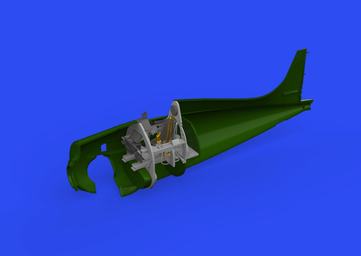 Eduard SIN64894 F4F-3 avec viseur à réflecteur ESSENTIAL EDUARD 1/48 – immagine 8