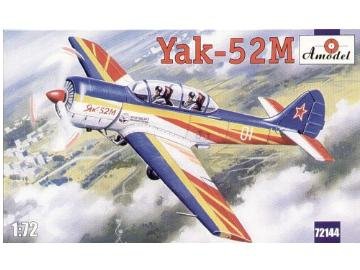 Maquette A-Model 72144 Yakovlev Yak-52 M Avion de sport soviétique biplace 1/72