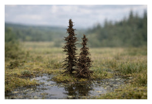 Model Scene SP099 Standing Dead Spruces - 7/10cm