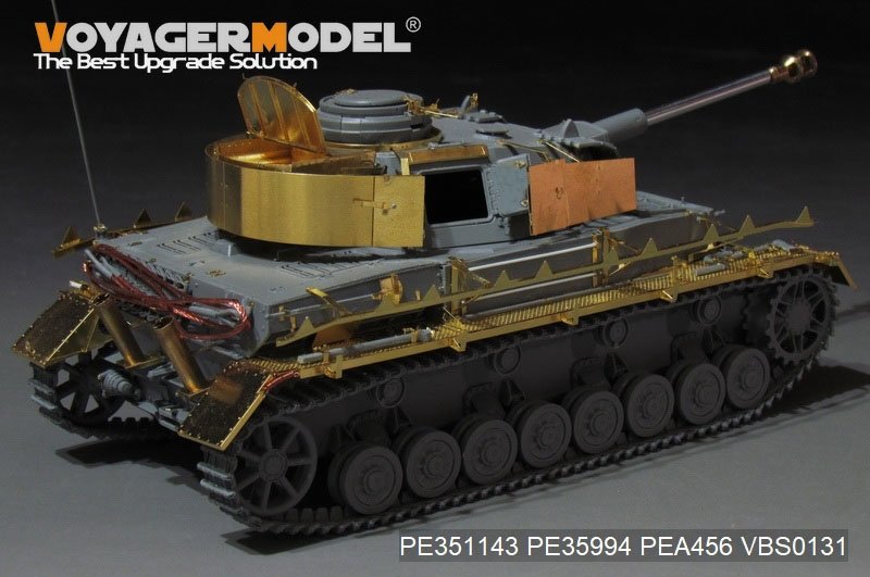 Maquette Voyager PE351143 Char allemand Pz.Kpfw.IV Ausf.J Basic de la Seconde Guerre mondiale pour BORDER BT-006 au 1/35 – Bild 4