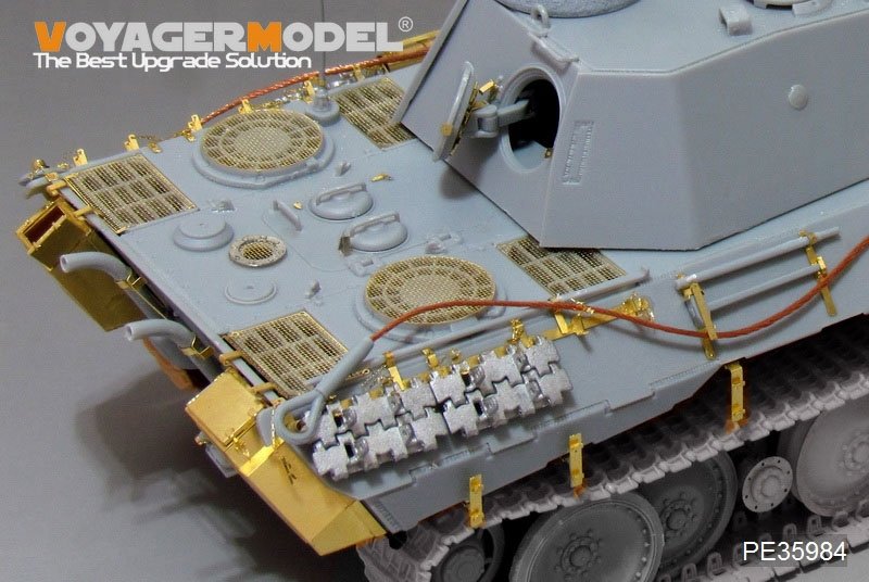 Maquette Voyager PE35984 Char Panther A allemand de la Seconde Guerre mondiale, version de base, pour TAKOM 2097 au 1/35 – Bild 8