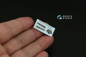 Intérieur imprimé en 3D et coloré sur papier décalcomanie Quinta Studio QD72202 A-4M (Fujimi/Hobby 2000) 1/72 – Bild 3