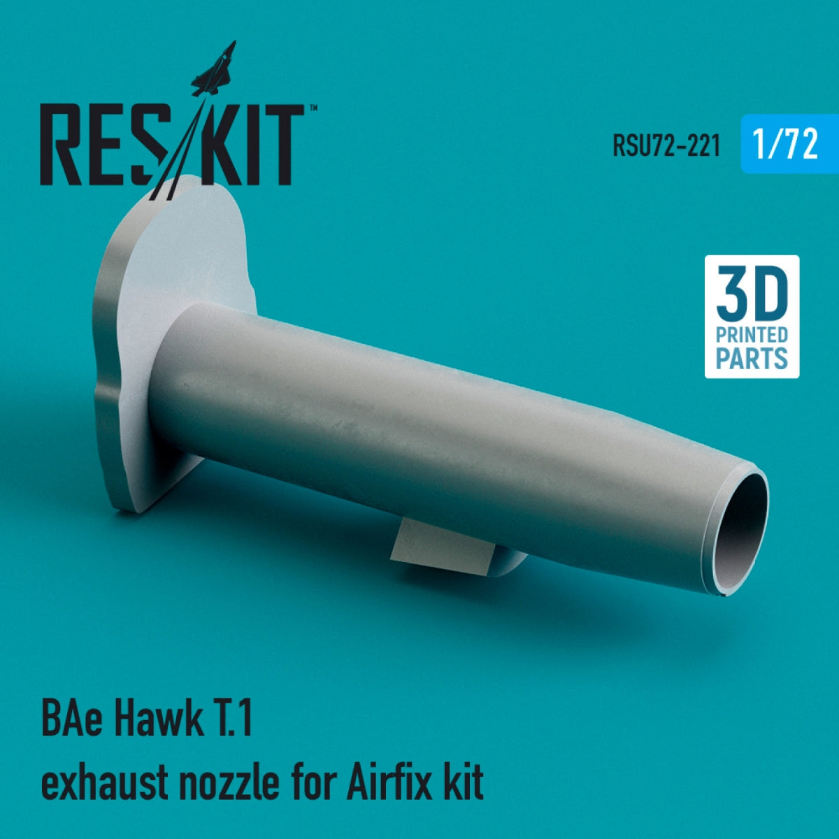 RESKIT RSU72-0221 BAE HAWK T.1 TUYAU D'ÉCHAPPEMENT POUR KIT AIRFIX (IMPRIMÉ EN 3D) 1/72