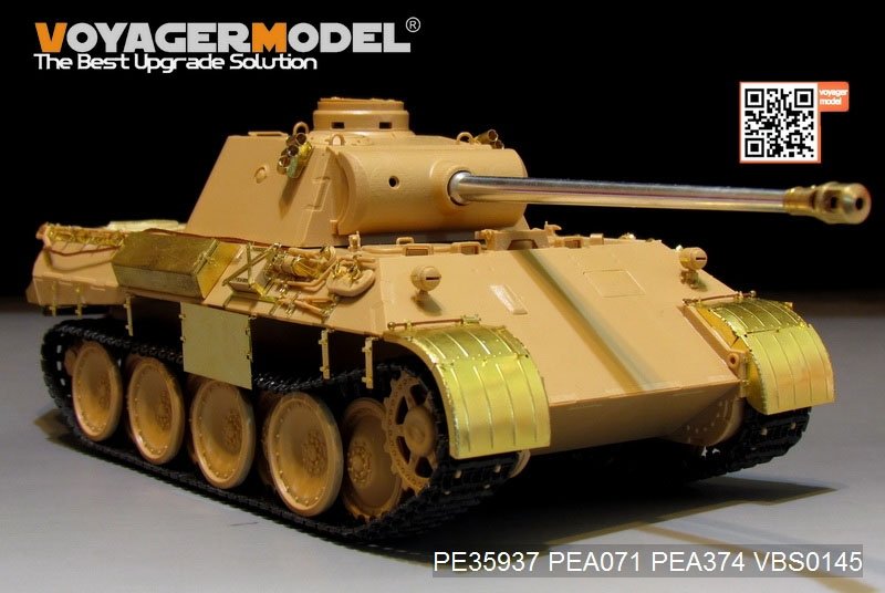 Voyager Model PE35937 WWII German Panther D Tanks Basic For MENG TS-038 1/35 – zdjęcie 3