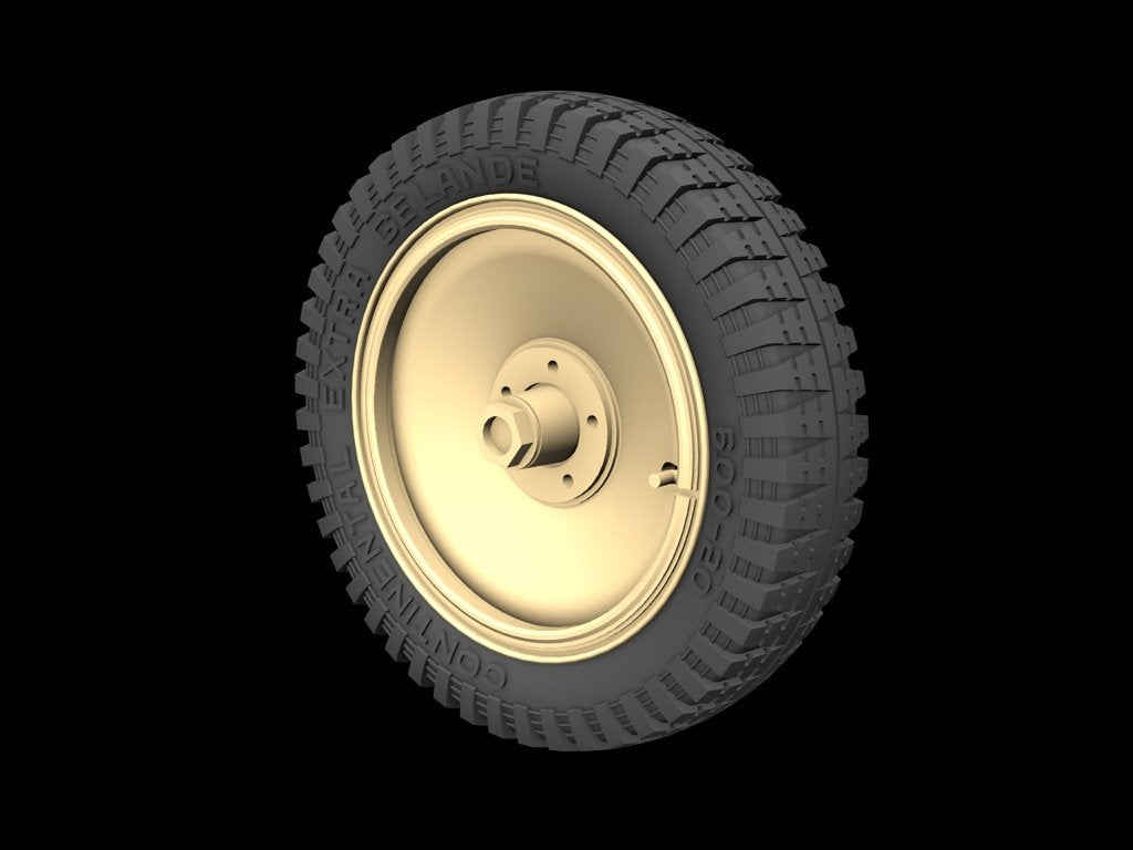 Roues motrices Panzer Art RE35-005 pour Sd.Kfz 250 1/35