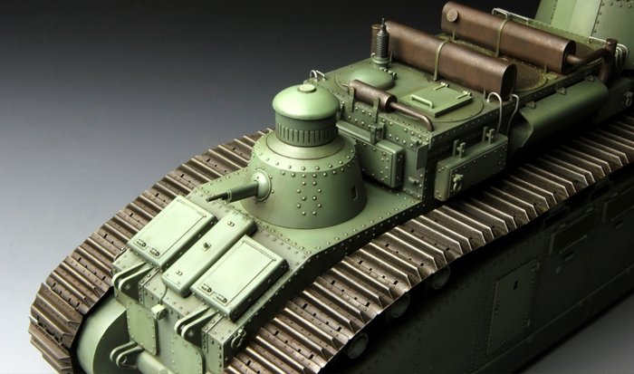 Maquette Meng TS-009 Char 2C Char super lourd français (1/35) – image 7