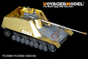 Voyager modèle PE35689 seconde guerre mondiale allemand Sd.Kfz.164 Nashorn pour DRAGON 6387/6165/6166/6314 1/35 – immagine 9