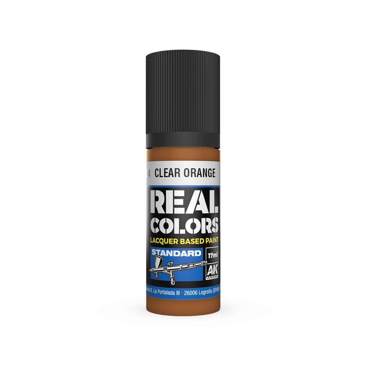 AK Interactive RC824 Orange clair 17 ml – image 2