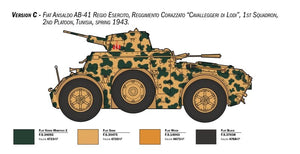 Italeri 6591 Autoblinda AB 41 avec Bersaglieri El Alamein 1/35 – image 5