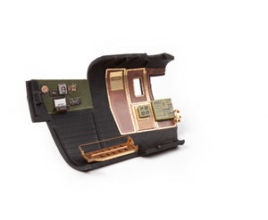 Eduard 73861 B-24D nose &amp; radio compartment AIRFIX 1/72