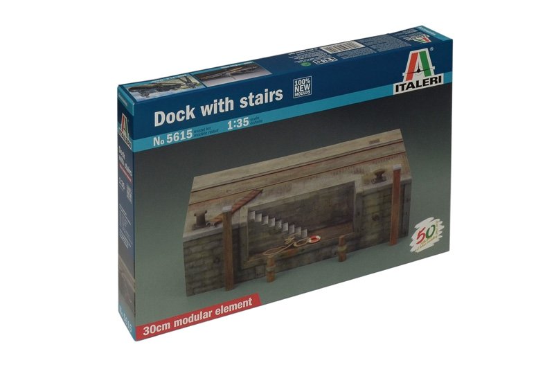 Italeri 5615 Quai avec escalier (1/35) – immagine 2