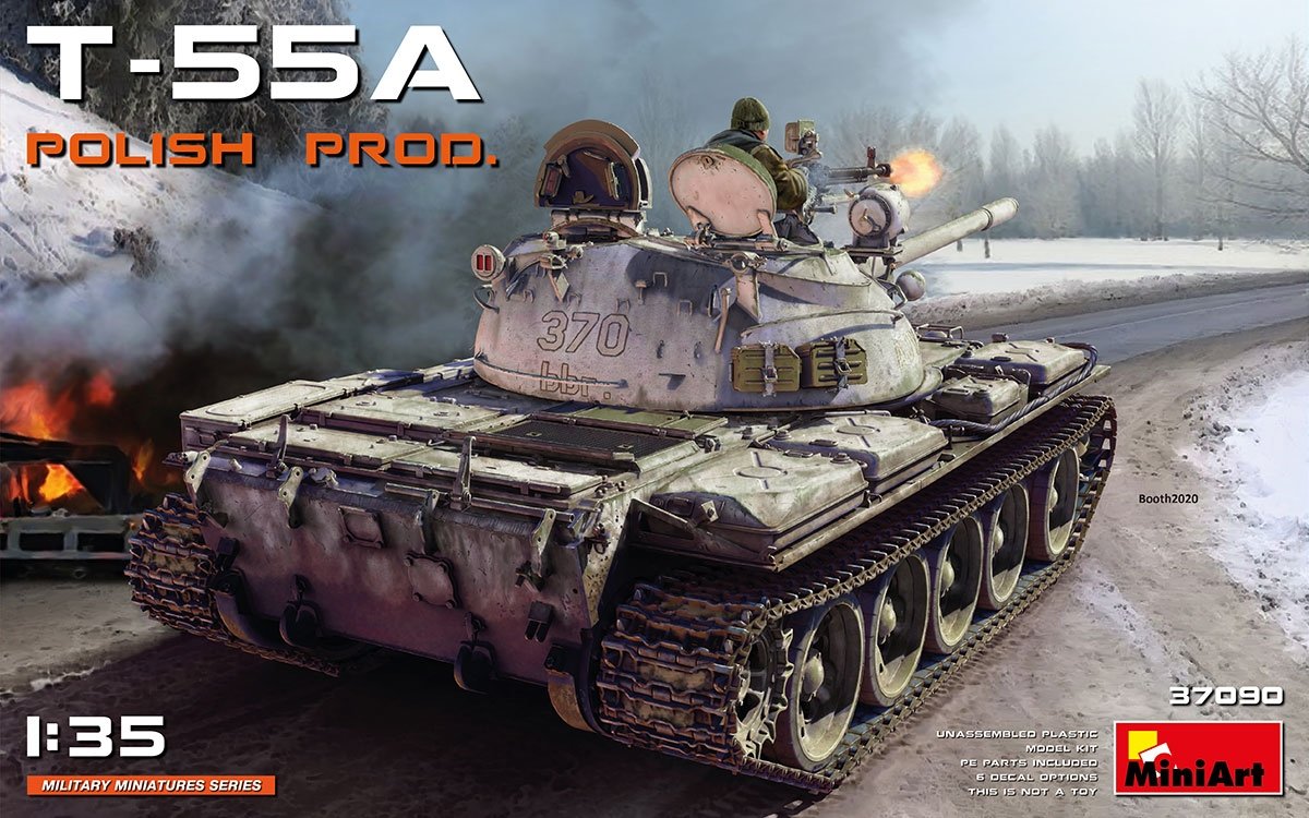 MiniArt 37090 T-55A PRODUCTION POLONAISE 1/35