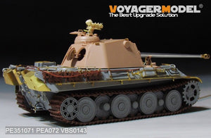 Plan de conception de base du prototype de Panther II allemand de la Seconde Guerre mondiale (Voyager Model PE351071) pour Amusing Hobby à l&amp;#39;échelle 1/35 – image 5