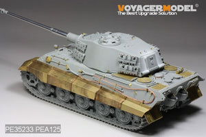 Maquette Voyager PEA125 Schürzen du char allemand King Tiger de la Seconde Guerre mondiale (pour kit DRAGON) 1/35 – image 4